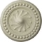 Ekena Millwork Foster Shell Ceiling Medallion (Fits Canopies up to 9 5/8"), 15 3/4"OD x 2"P, Clear Yellow CM15FOCYF - alternate 1